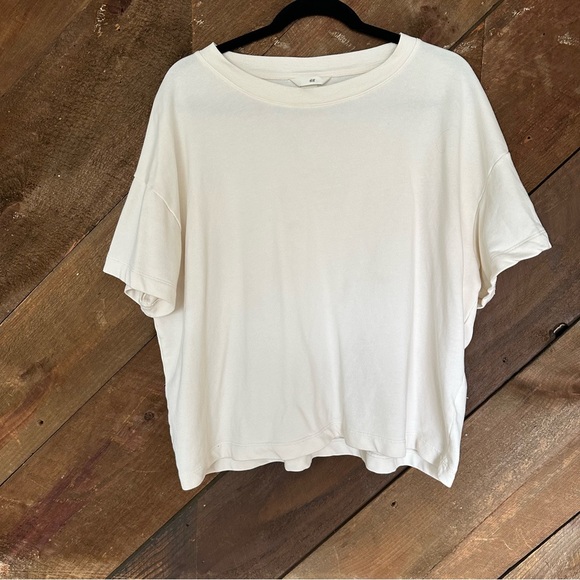 H&M cream shirt - Picture 1 of 2